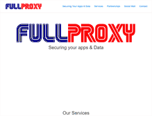 Tablet Screenshot of fullproxy.com